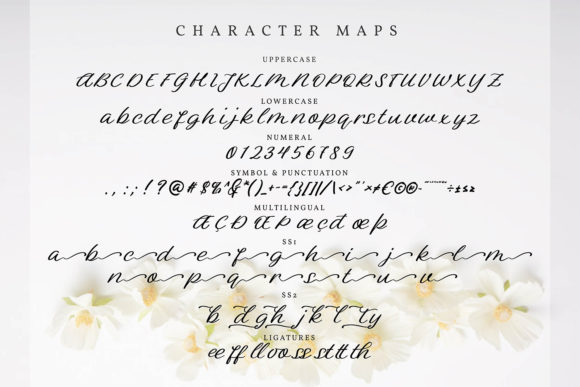 Meryline Font PNG with transparent background - Preview 4