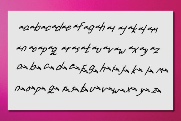 Passe Font PNG with transparent background - Preview 4