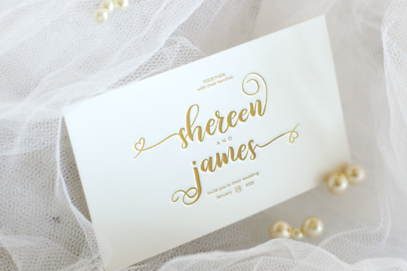 Sharley Font PNG with transparent background - Preview 2