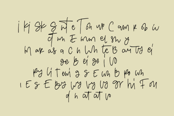 Skintone Font font preview - 6