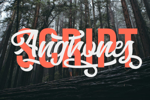 Anghones Font - Preview 4