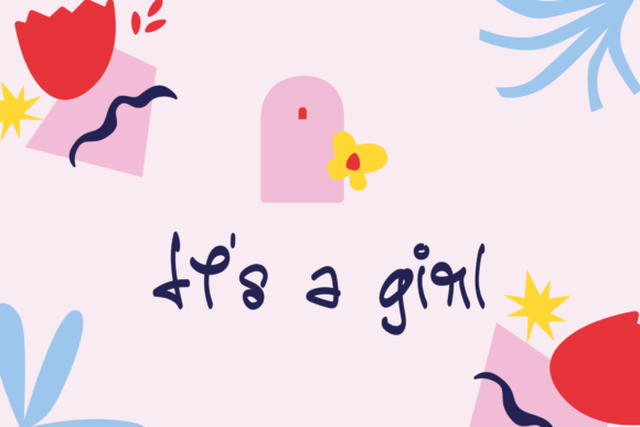 Baby Alone Font - Preview 1