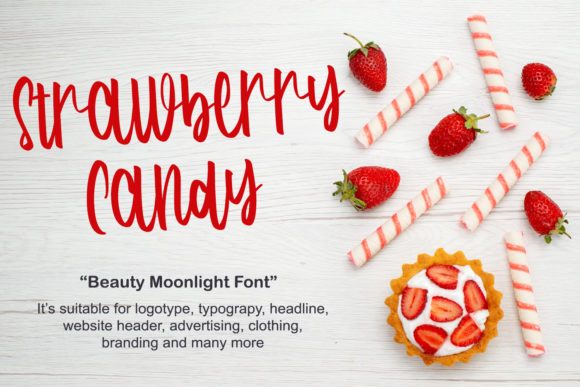 Beauty Moonlight Font PNG with transparent background - Preview 1