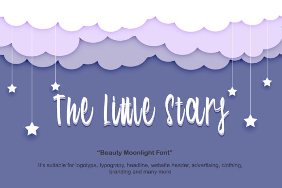Beauty Moonlight Font PNG with transparent background - Preview 2