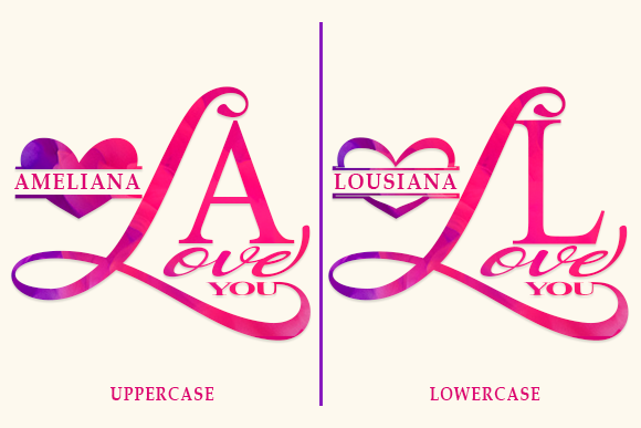 Berliana Monogram Font - Preview 1