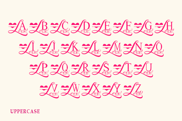 Berliana Monogram Font - Preview 2
