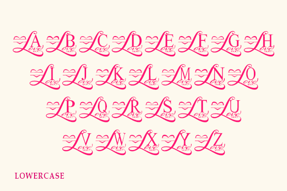 Berliana Monogram Font - Preview 3