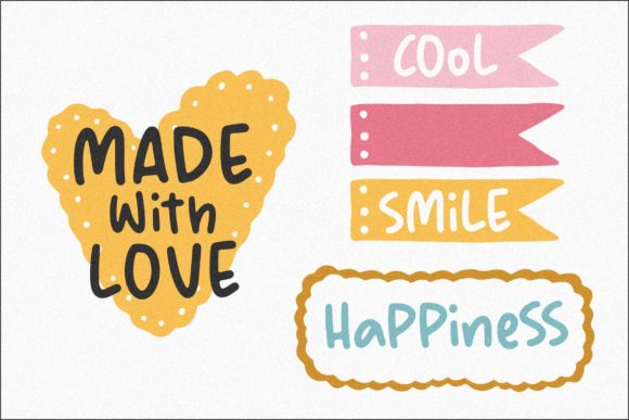 Bubble Rainbow Font - Preview 4
