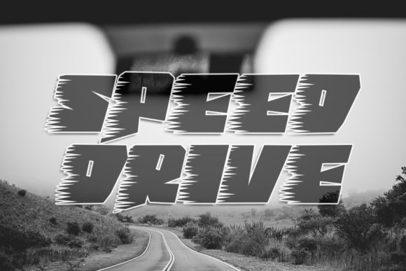 Fast Furious Font - Preview 1