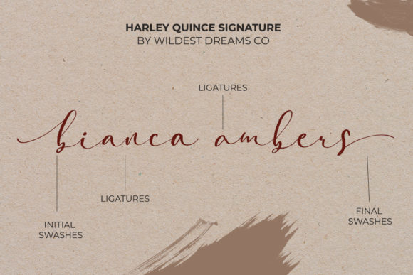 Harley Quince Font - Preview 3