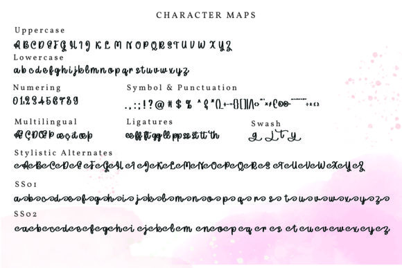 Layvin Font PNG with transparent background - Preview 4