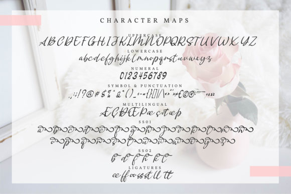 Mhallica Font PNG with transparent background - Preview 4
