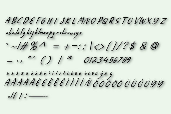 New Version Font PNG with transparent background - Preview 3