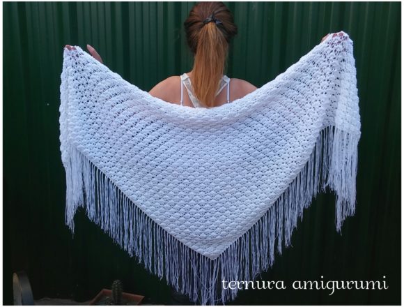Crochet Pattern Triangular Handkerchief