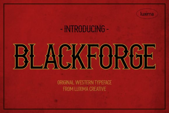 Blackforge Serif Font By Luxima Creative