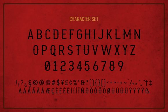 Blackforge Font - Preview 1