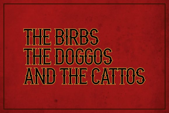 Blackforge Font - Preview 3
