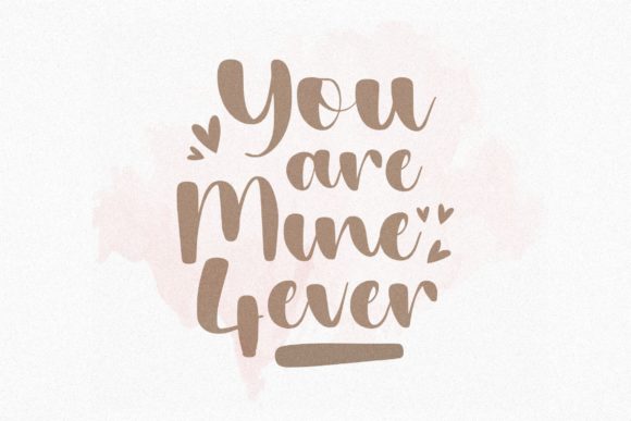 Cutie Biscuit Font PNG with transparent background - Preview 3