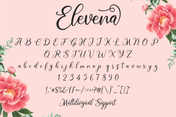 Elevena Font - Preview 6