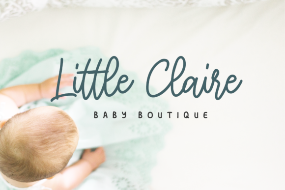 Fairy Baby Font PNG with transparent background - Preview 2
