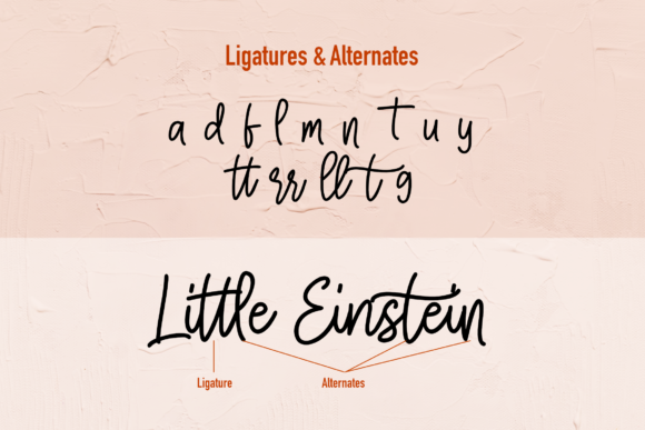 Fairy Baby Font PNG with transparent background - Preview 3