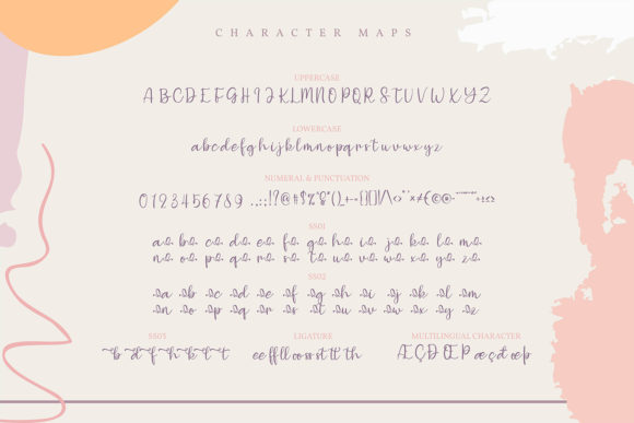 Greafield Font PNG with transparent background - Preview 4