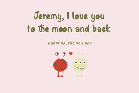Happy Lucky Day Font PNG with transparent background - Preview 1