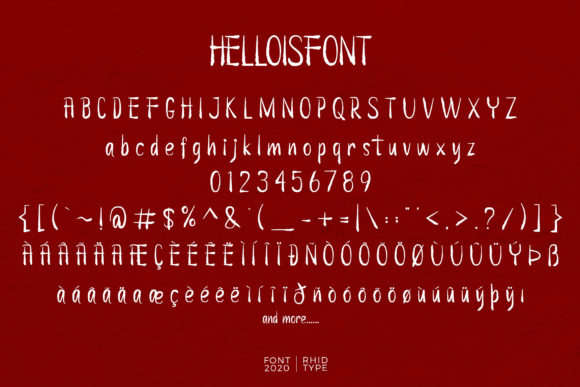 Hellois Font - Preview 1