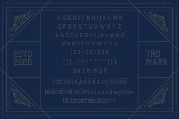 Kalangan Font PNG with transparent background - Preview 1