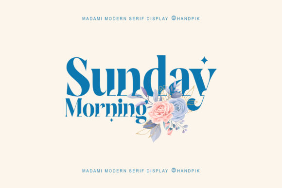 Madami Font PNG with transparent background - Preview 1