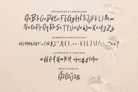 Magill Font PNG with transparent background - Preview 5