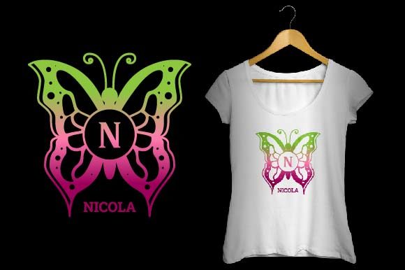 Merissa Monogram Font PNG with transparent background - Preview 3