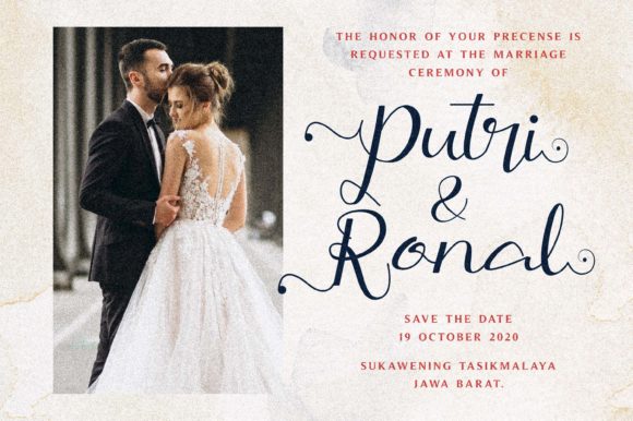 Putri Duyung Font PNG with transparent background - Preview 1