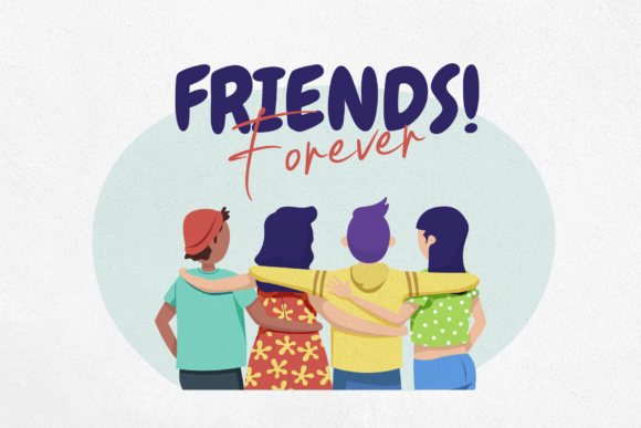 Rockhand Font PNG with transparent background - Preview 3