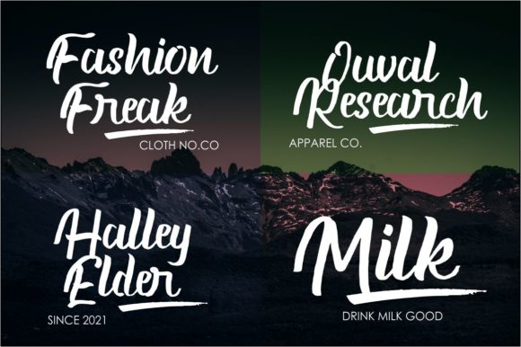 Routter Stuck Font PNG with transparent background - Preview 4