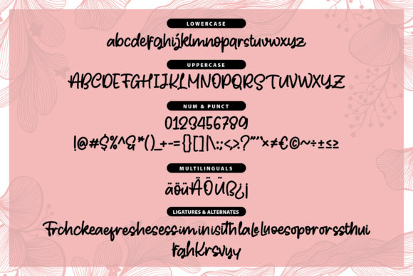 Bluefish Font - Preview 5