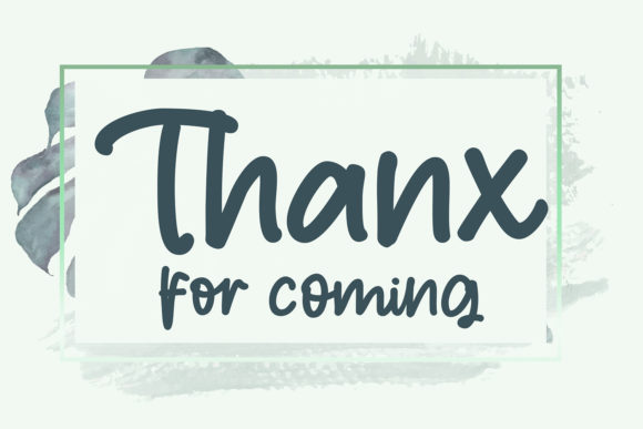 Bluefish Font - Preview 6