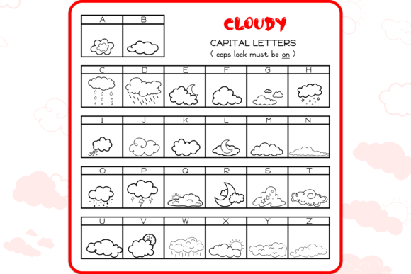 Cloudy Font - Preview 1