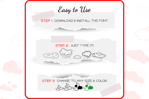 Cloudy Font - Preview 3