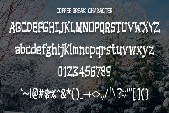 Collega Font PNG with transparent background - Preview 3