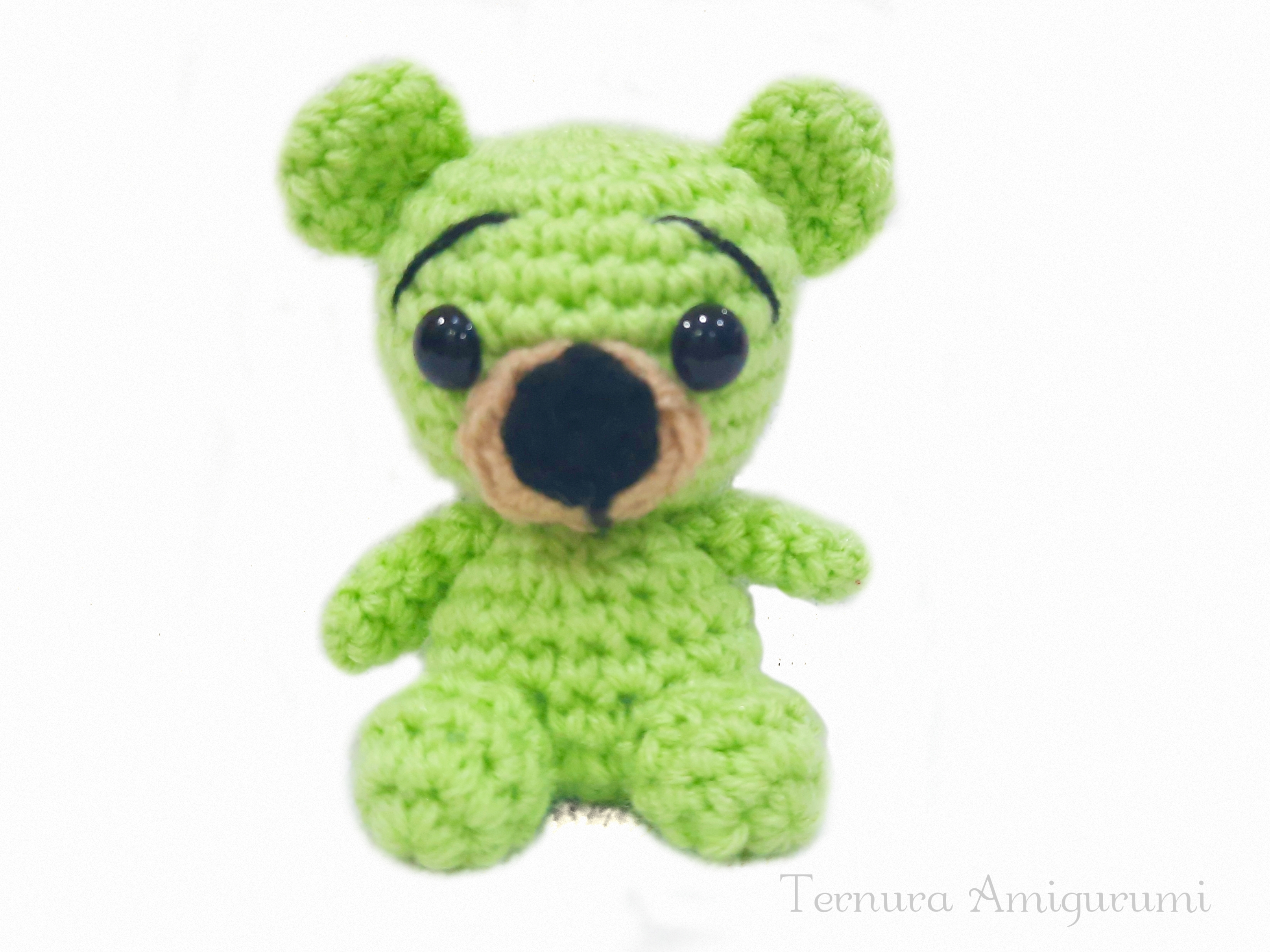 Crochet Pattern Little Bear PDF English