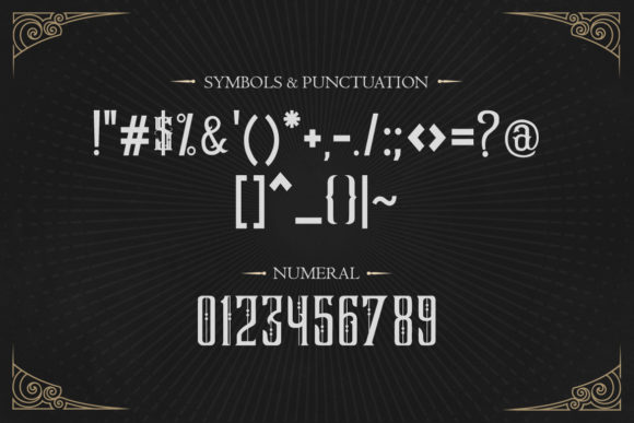 Dark Magic Font - Preview 2