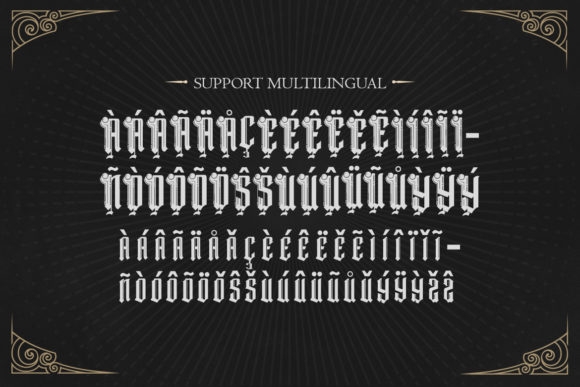 Dark Magic Font - Preview 3