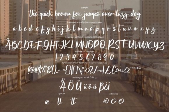 Dartcha Font - Preview 5