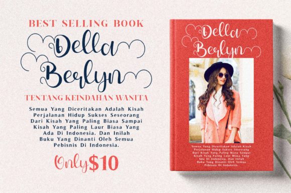 Della Berlyn Font - Preview 2