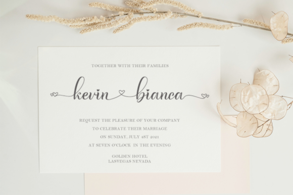 Fabella Flower Font - Preview 1