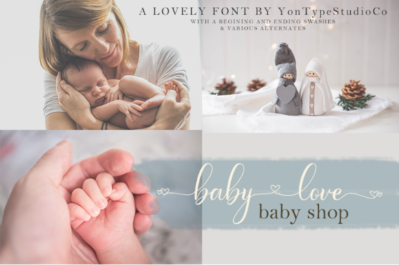 Fabella Flower Font - Preview 3