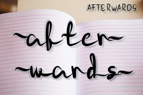For a While Font - Preview 1