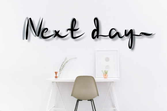 For a While Font - Preview 2