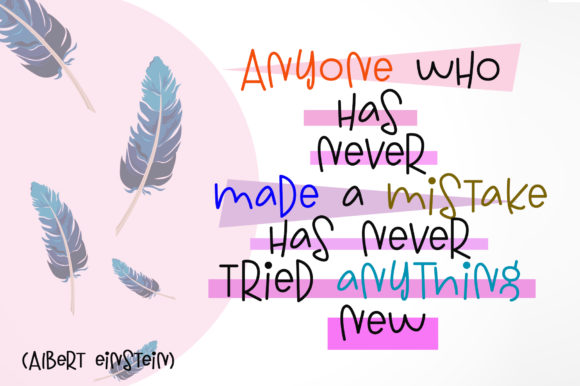 Fun Climbing Font PNG with transparent background - Preview 4